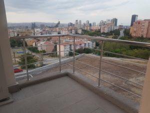 Klasik Paslanmaz Balkon Korkuluğu